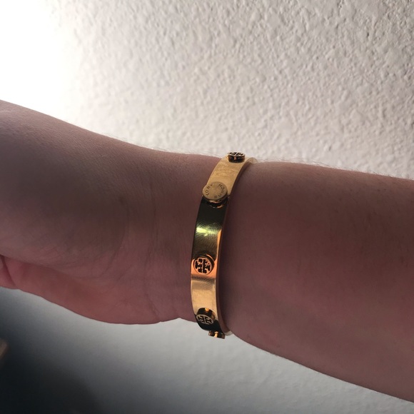 Tory Burch Gold Tone Bangle - Picture 3 of 4